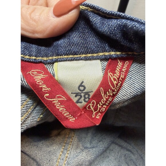 Lucky Brand Zoe Low Rise Straight Leg Jeans Size 6 - Picture 9 of 14